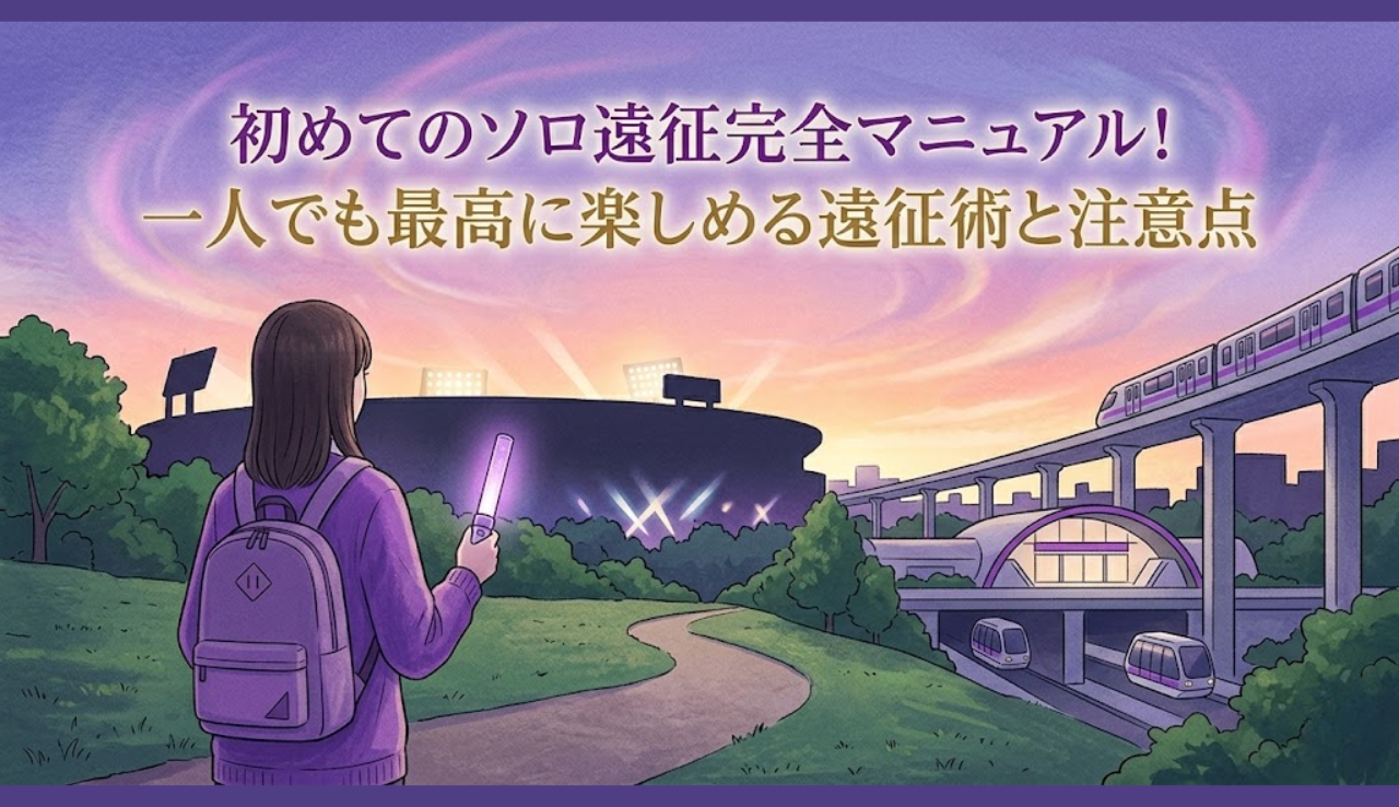 初めてのソロ遠征完全マニュアル！一人でも最高に楽しめる遠征術と注意点