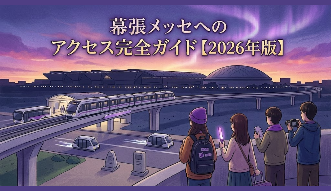 幕張メッセへのアクセス完全ガイド【2026年版】