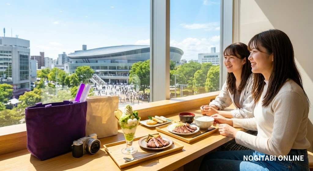 会場周辺と仙台グルメで整える一日